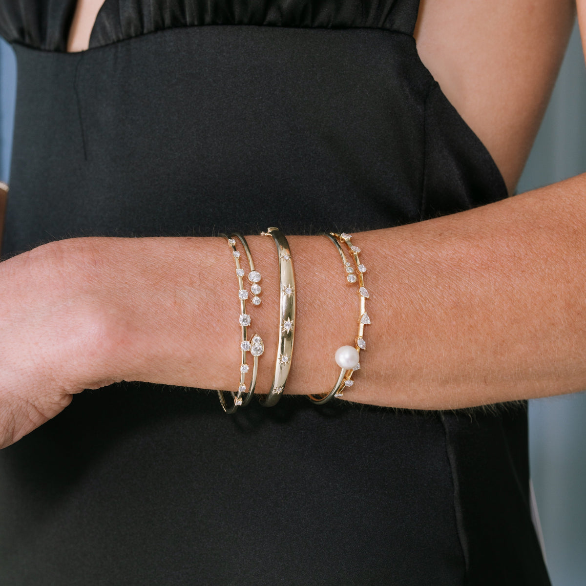 Diamond Star Bangle