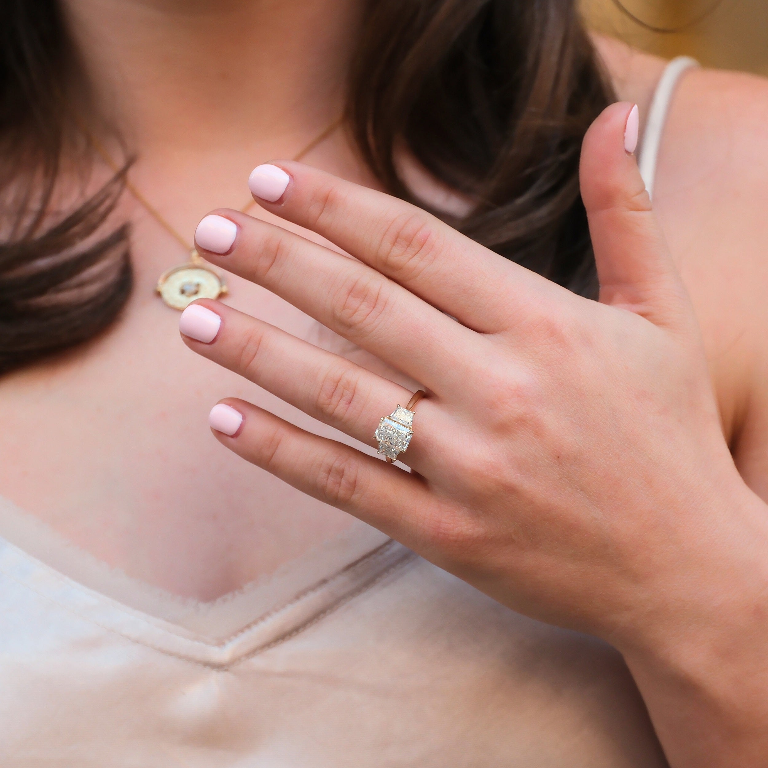 Olivia 2.02ct Lab-Grown Radiant Diamond Engagement Ring
