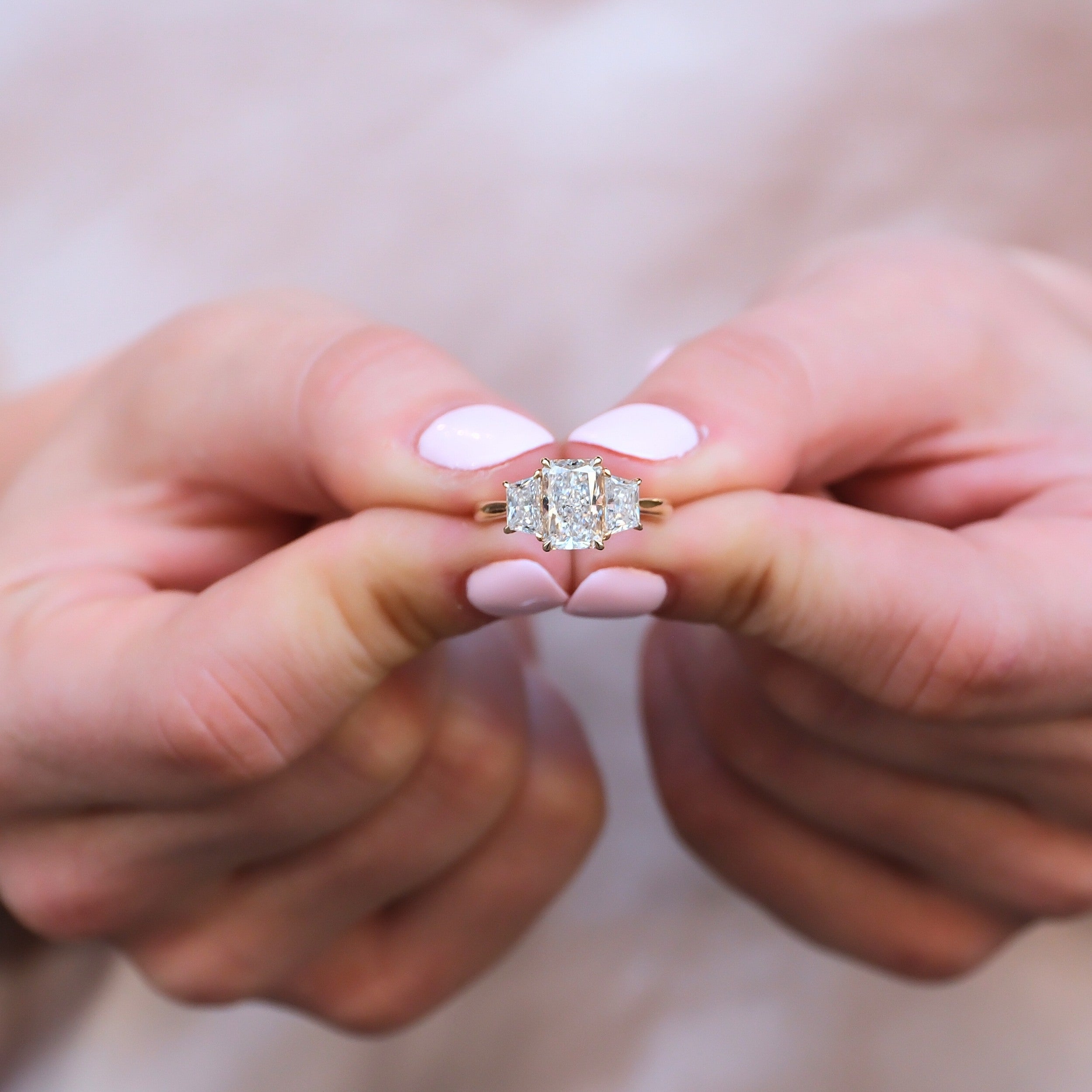 Olivia 2.02ct Lab-Grown Radiant Diamond Engagement Ring