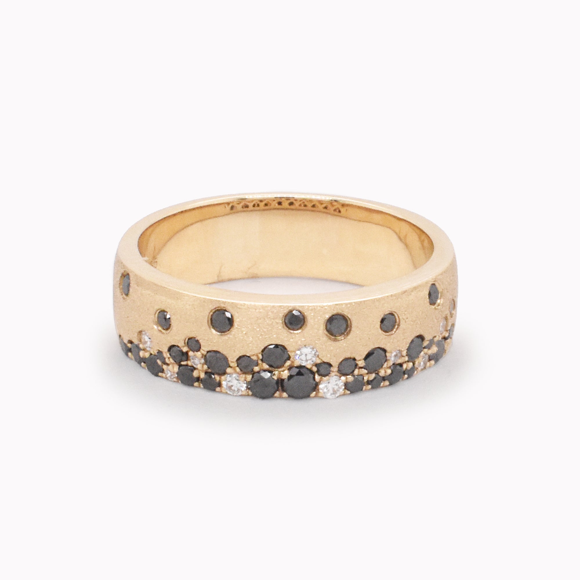 Black & White Diamond Galaxy Band