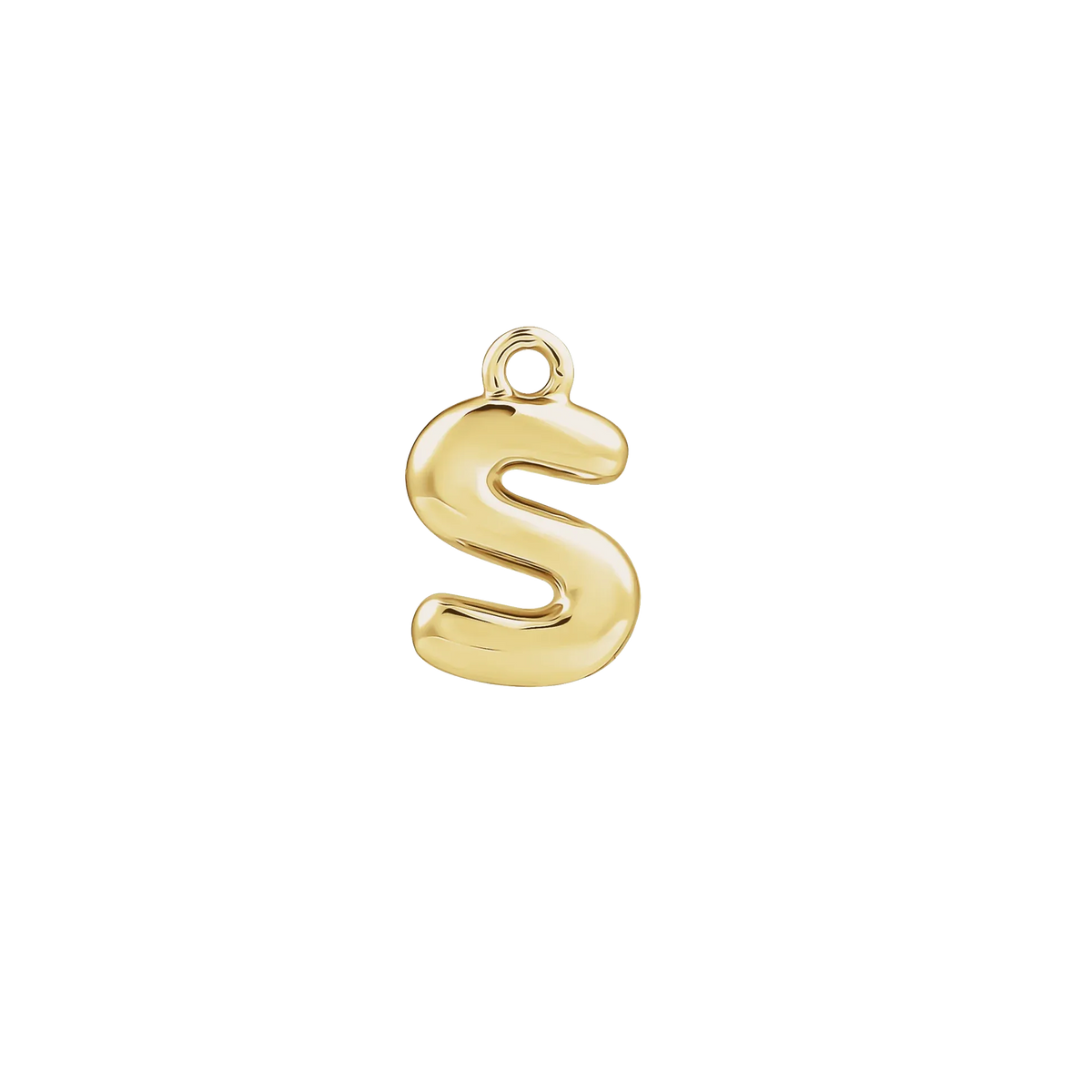 Bubble Letter Charm