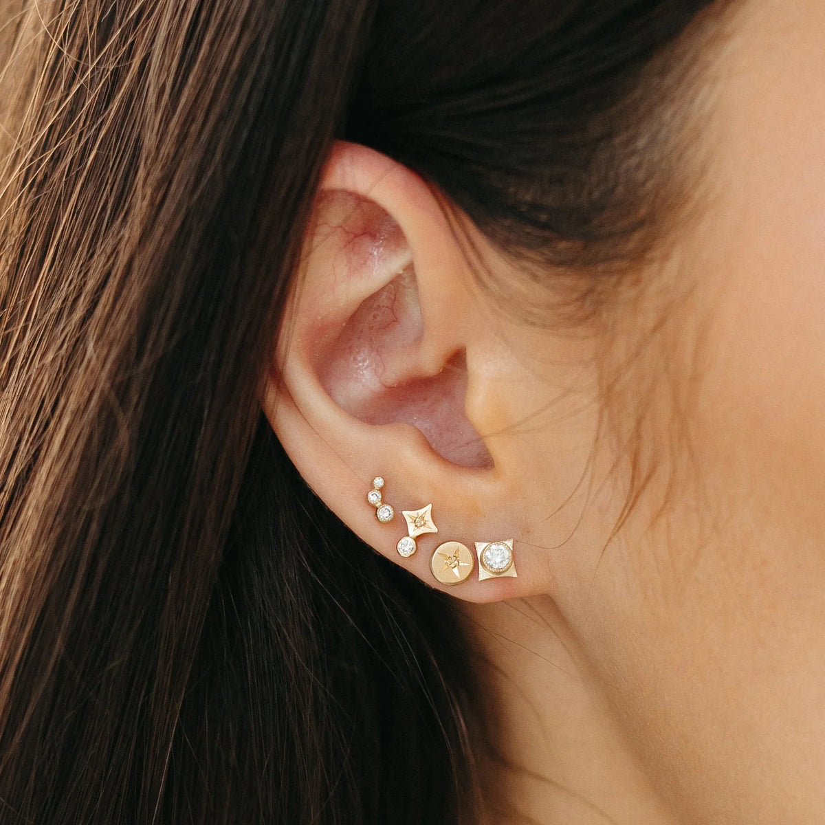 Zenith Diamond Studs