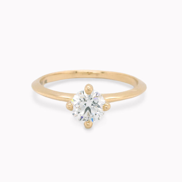 Carolina .80ct Round White Diamond Engagement Ring