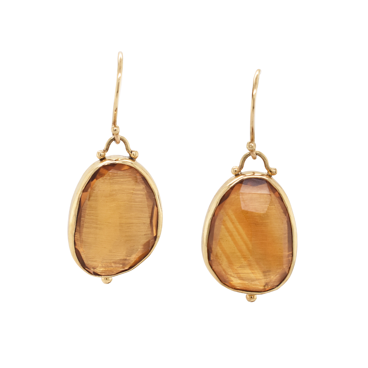 Citrine Dangle Earrings