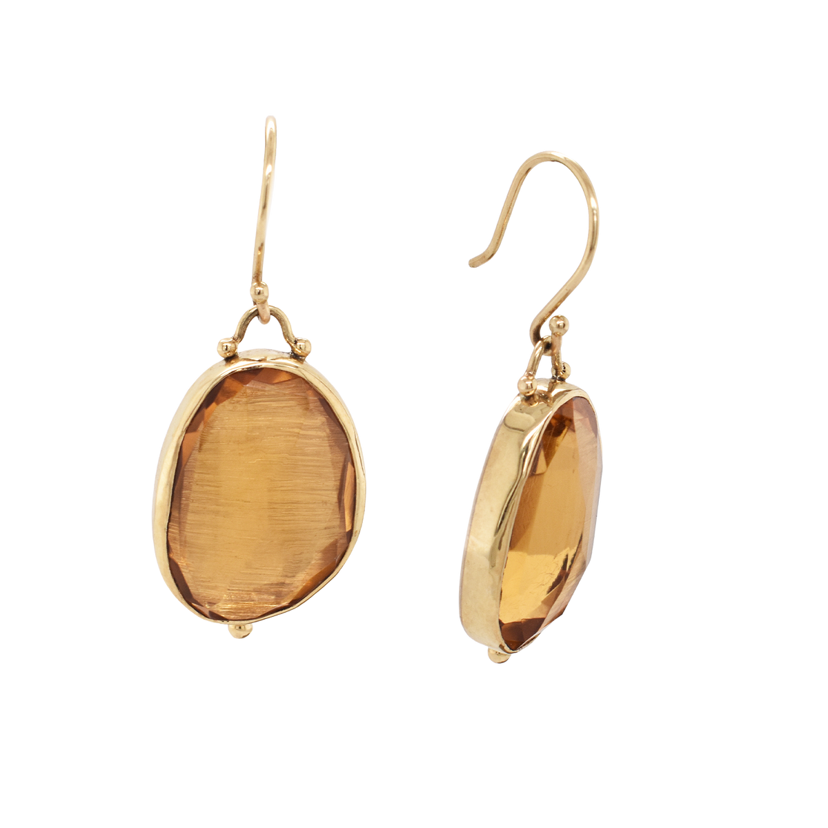 Citrine Dangle Earrings