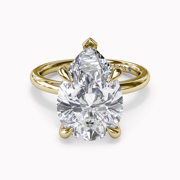 Five Prong Engagement Ring Setting