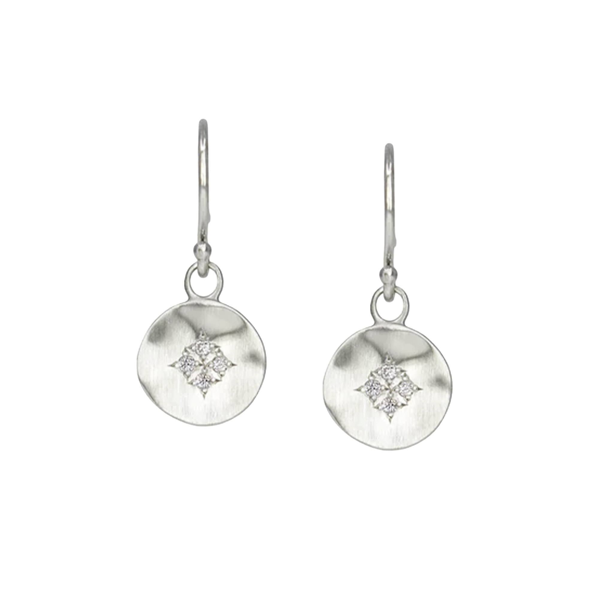 Four Star Wave Dangle Earrings