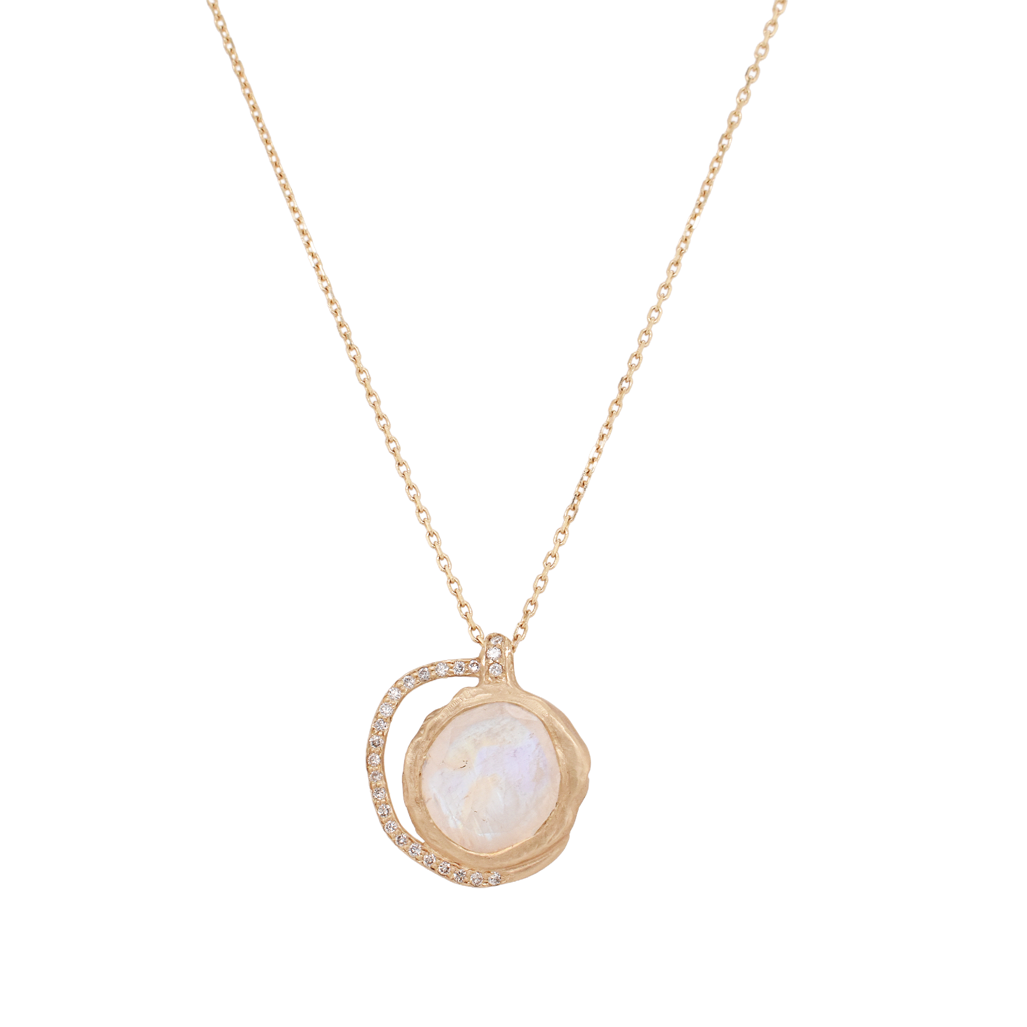Gaia No. 3 Moonstone Necklace