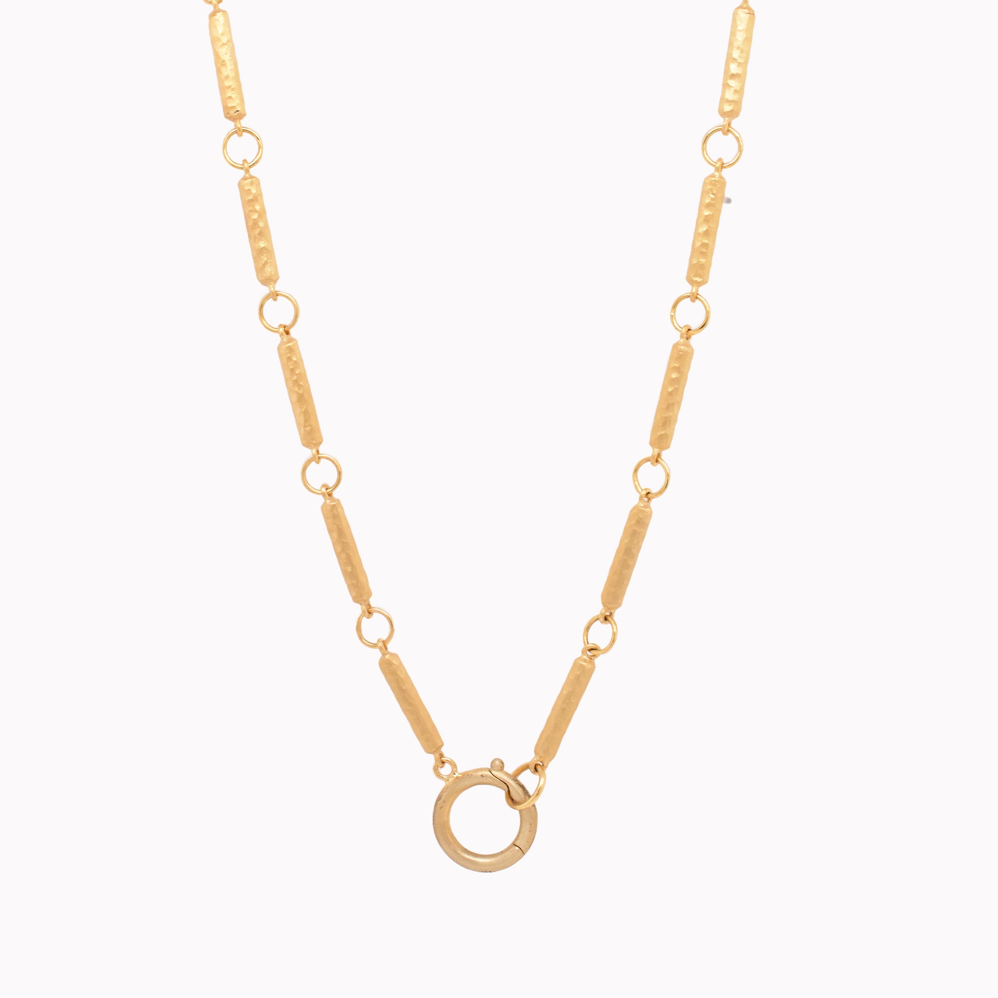 Hammered Tube Chain
