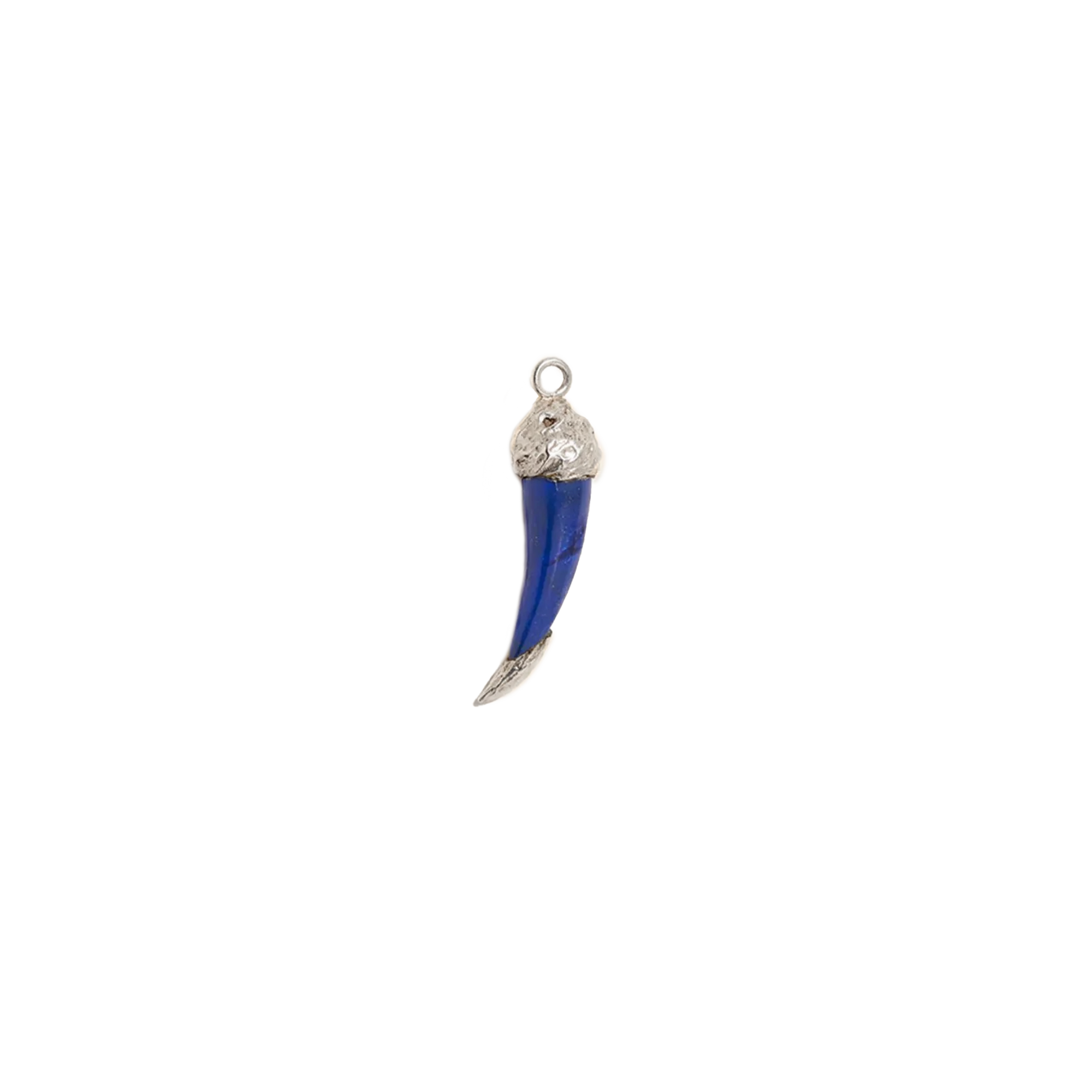 Lapis Cornicello Charm