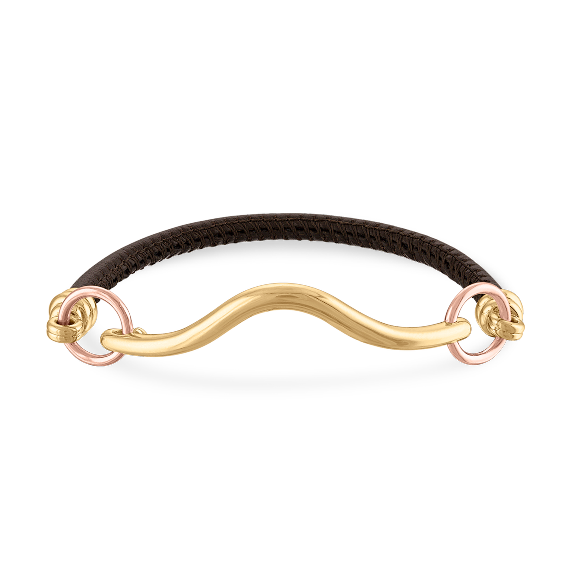 Leather Horsebit Bracelet