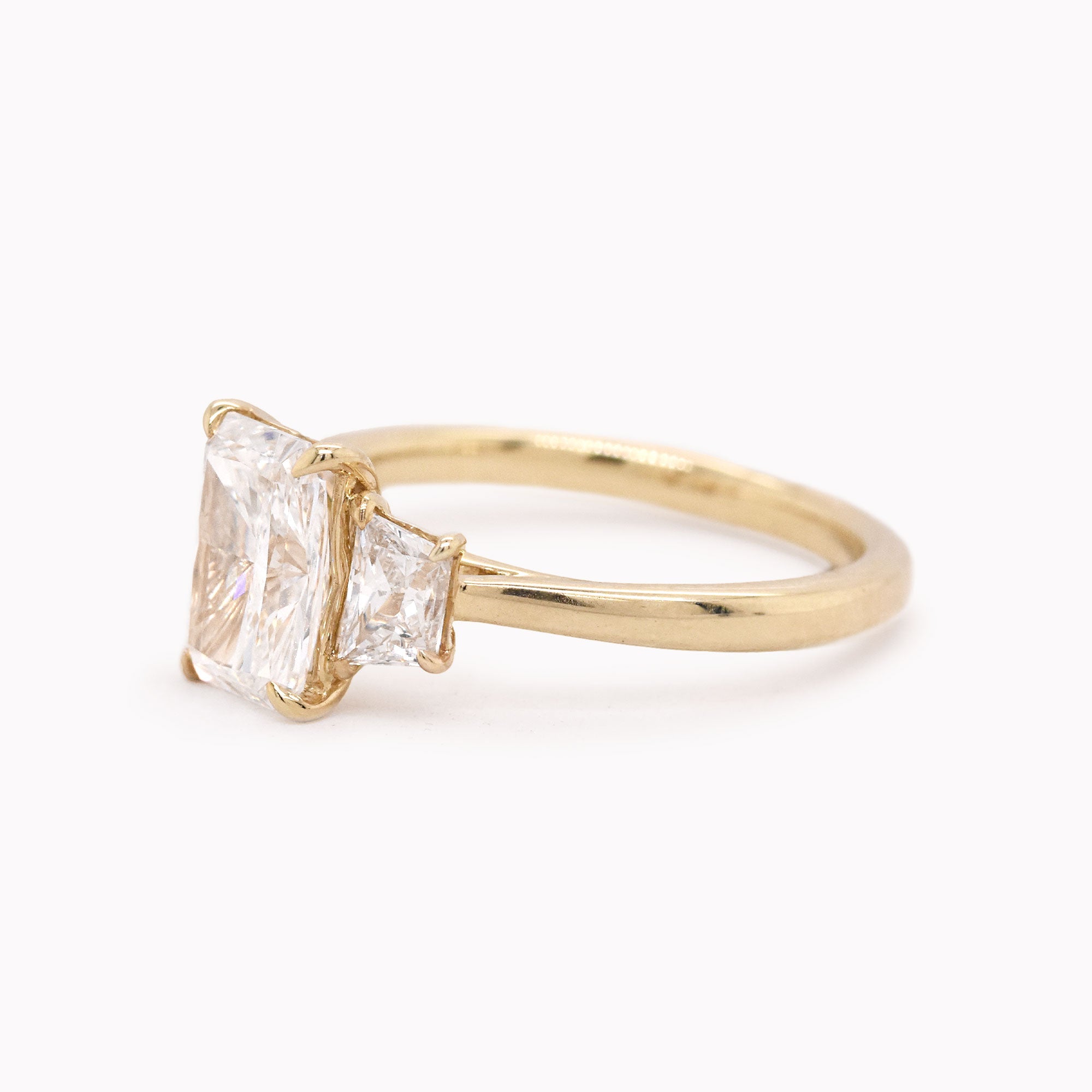 Olivia 2.02ct Lab-Grown Radiant Diamond Engagement Ring