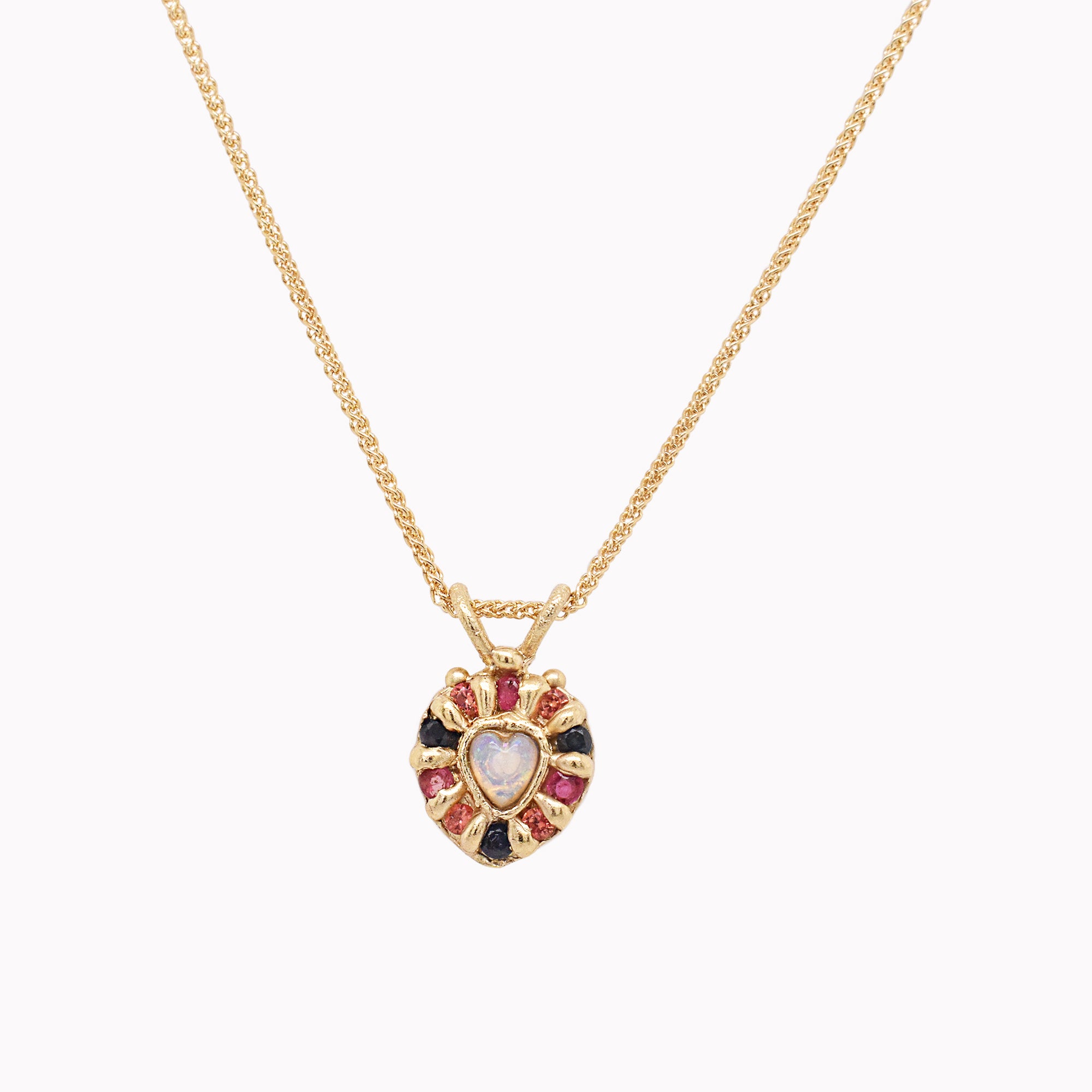 Mini Opal Lover Pendant Necklace