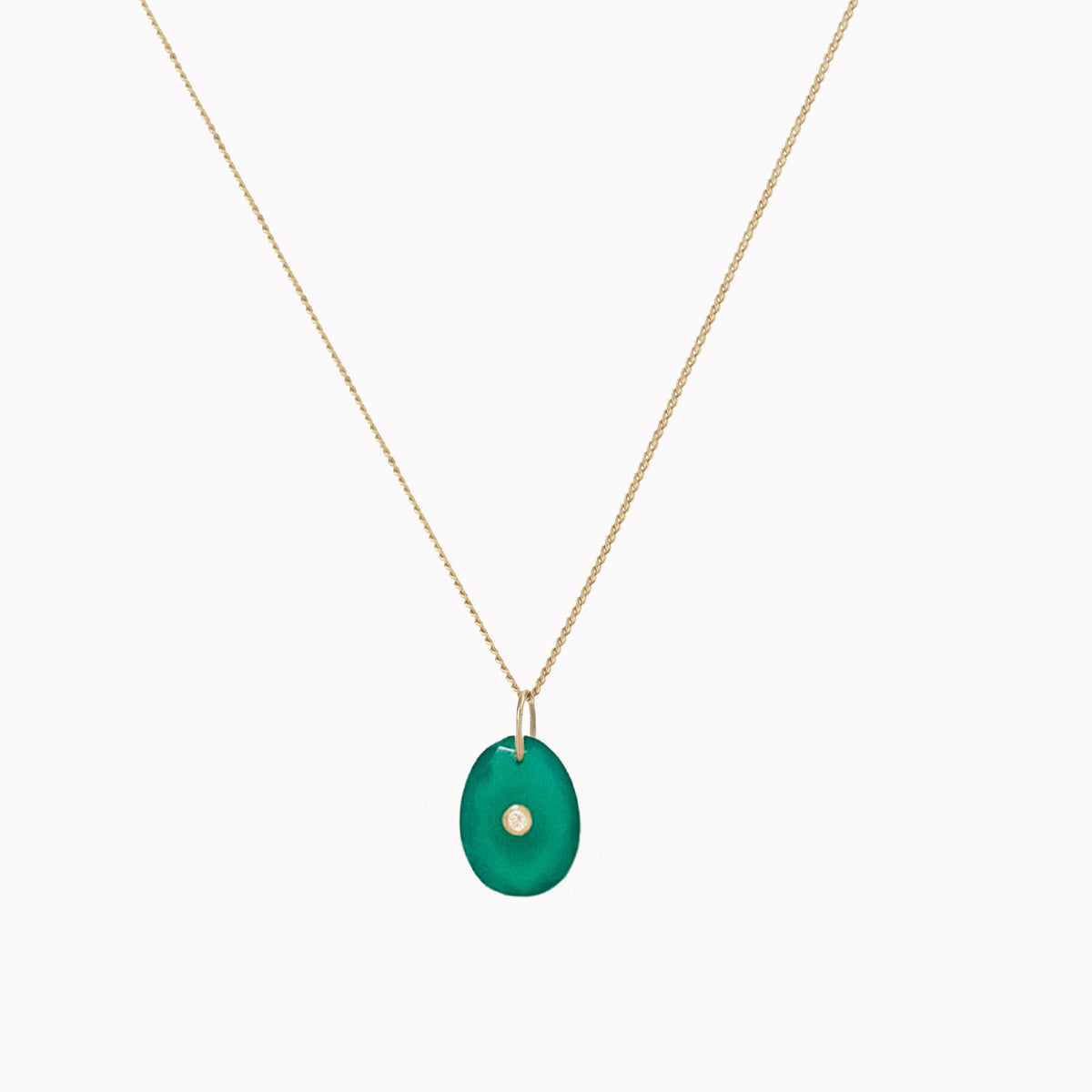 Orso Green Onyx Necklace