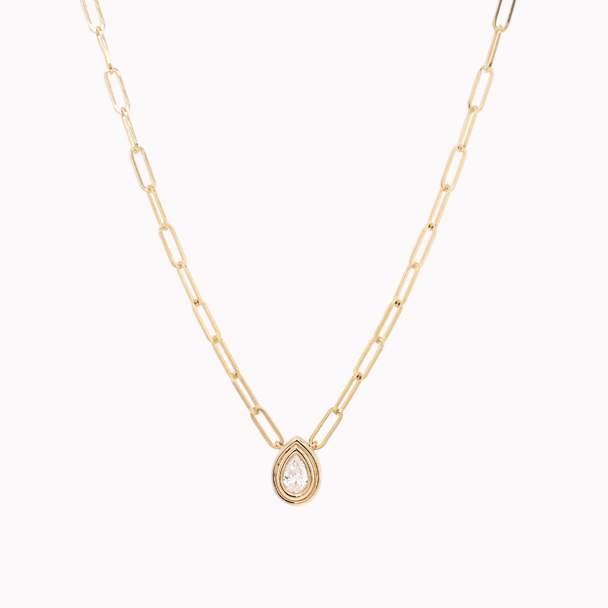 Pear-Diamond-Bezel-Paperclip-