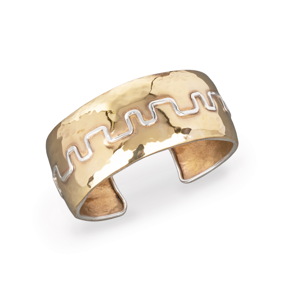 Rhythm Two Step Brass Cuff