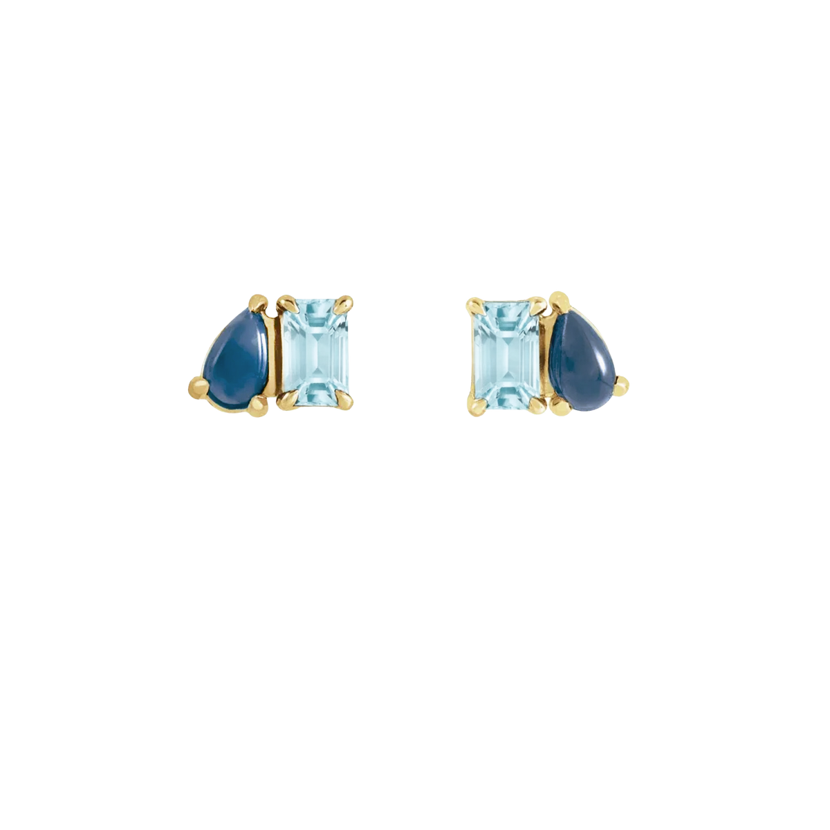 Toi Et Moi Topaz Studs