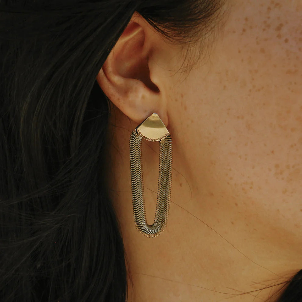 Serpentine Earrings