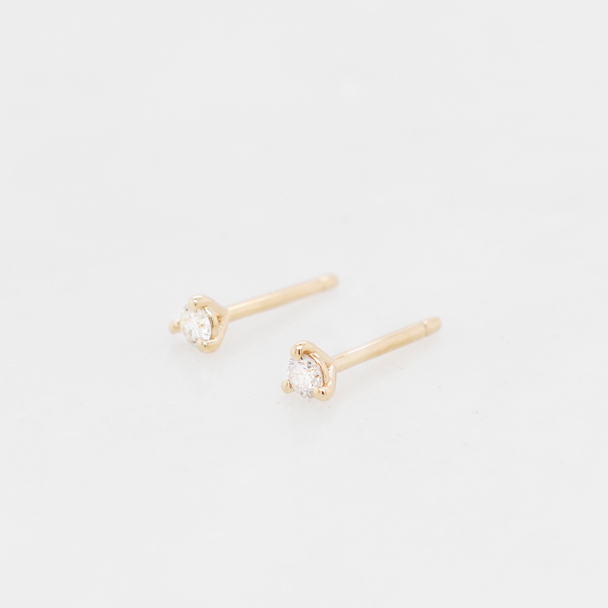 Martini White Diamond Piercing Stud - Eliza Page