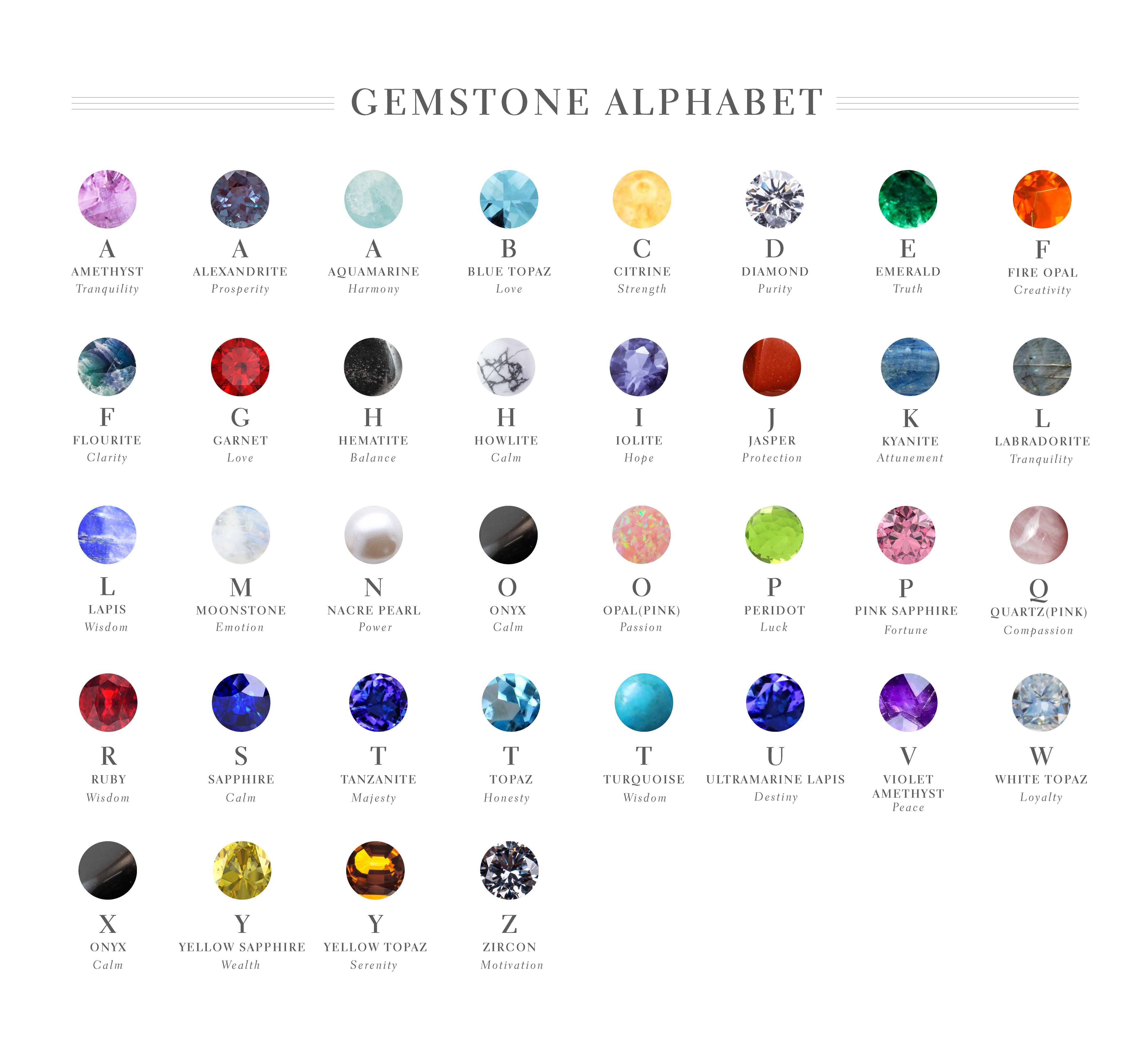 "Love You" Gemstone Huggies - 7 Stones - Eliza Page