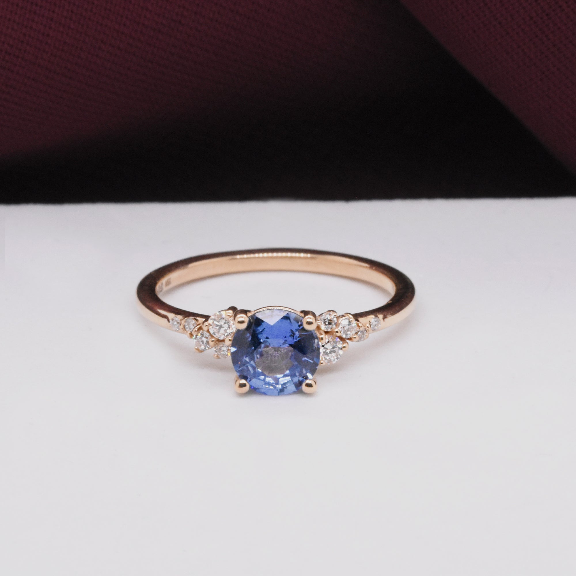 Ceylon Blue Montana Sapphire in The Finley Setting
