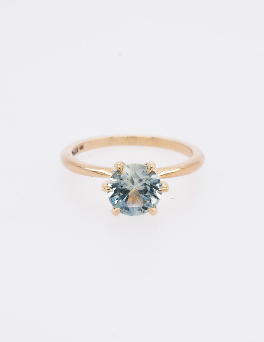 1.01ct Light Blue Montana Sapphire in The Egan Setting