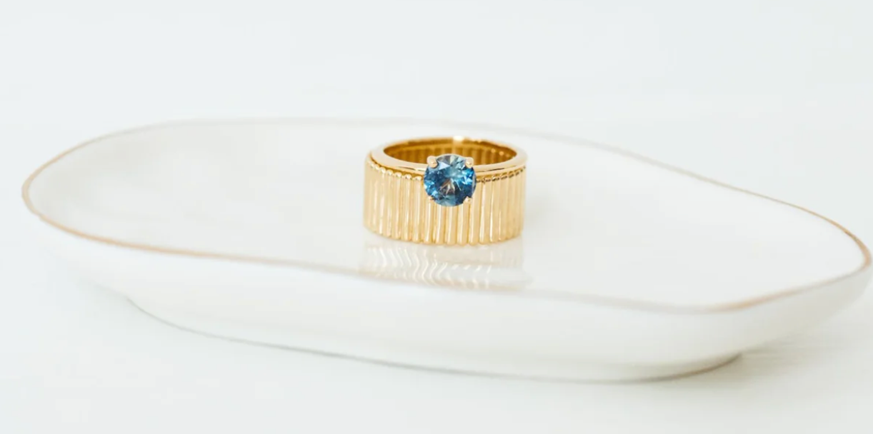 september sapphire engagment ring