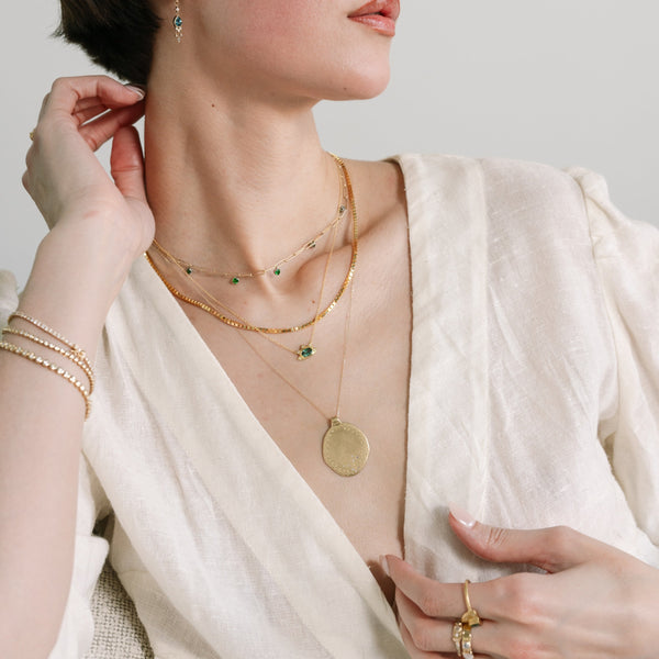 Rio No. 2 Collier Diamond Pendant Necklace