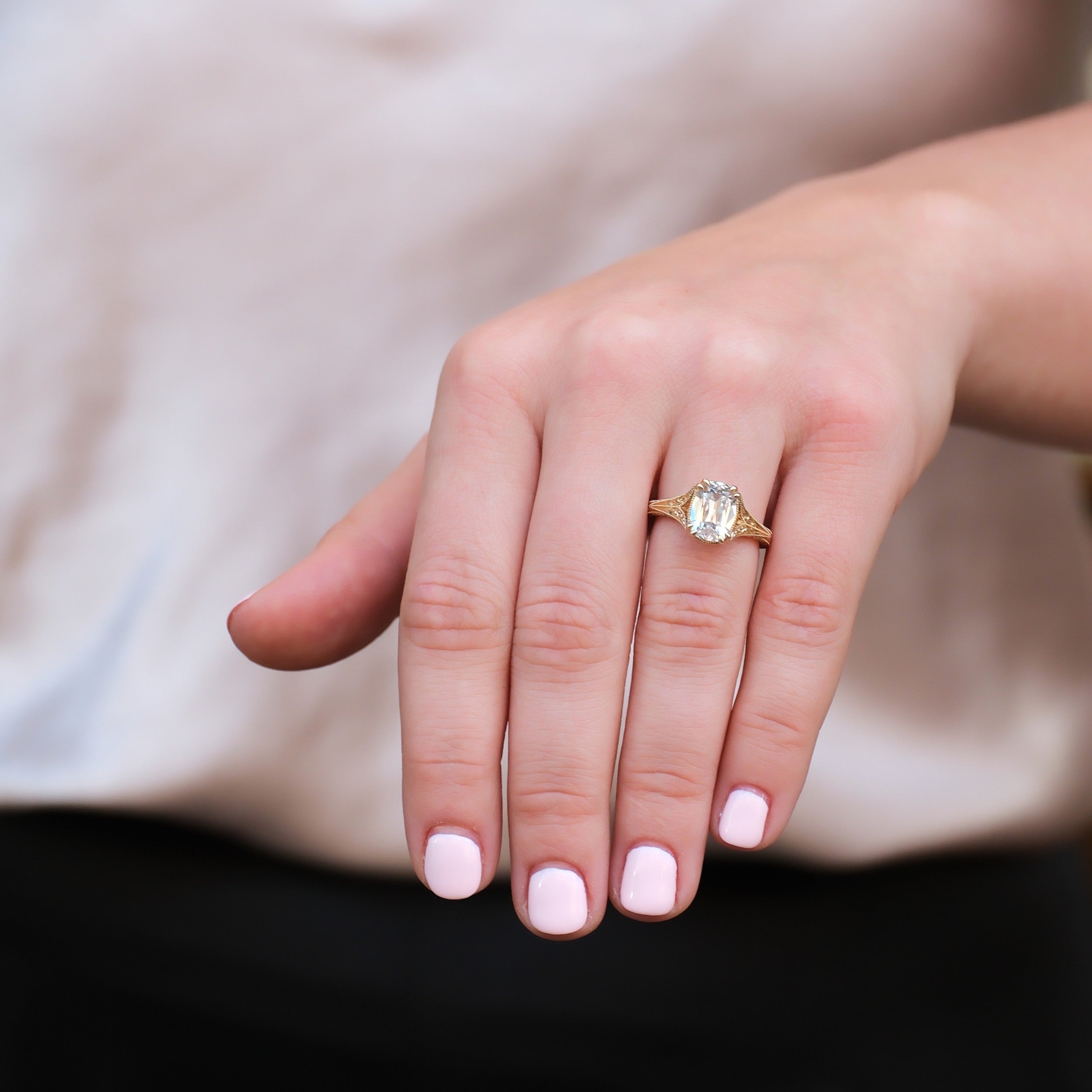 Bridgette 2.61ct Lab Grown Diamond Engagement Ring