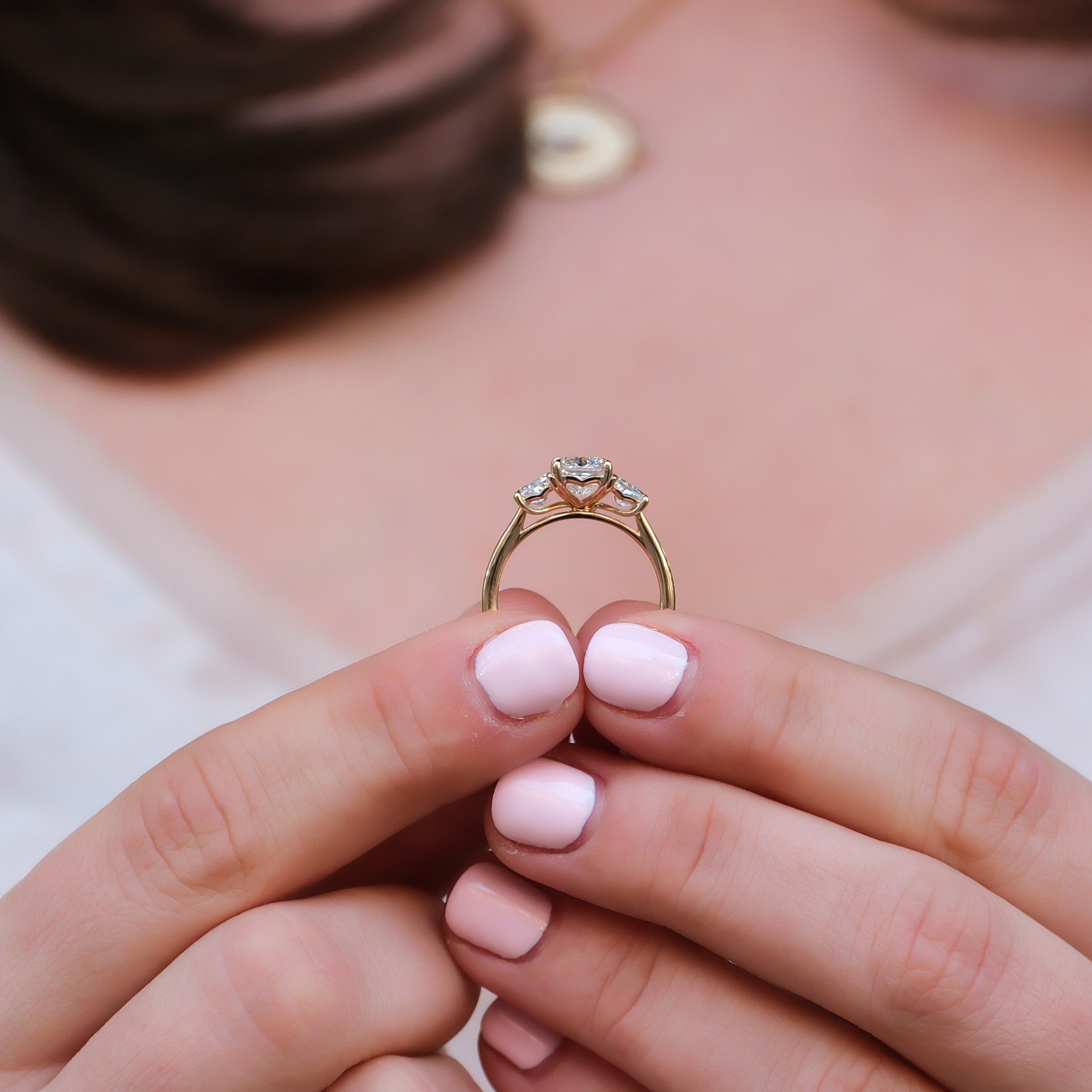 Olivia 2.02ct Lab-Grown Radiant Diamond Engagement Ring