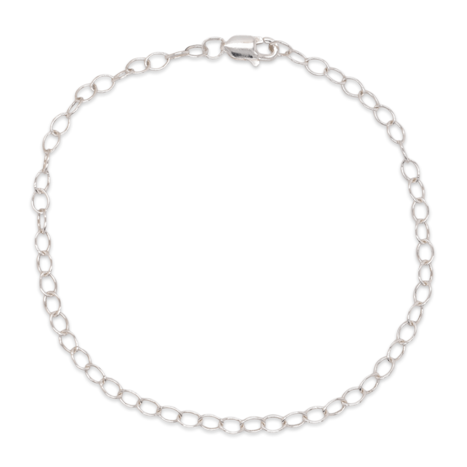 Silver Cable Chain Bracelet 2.5mm