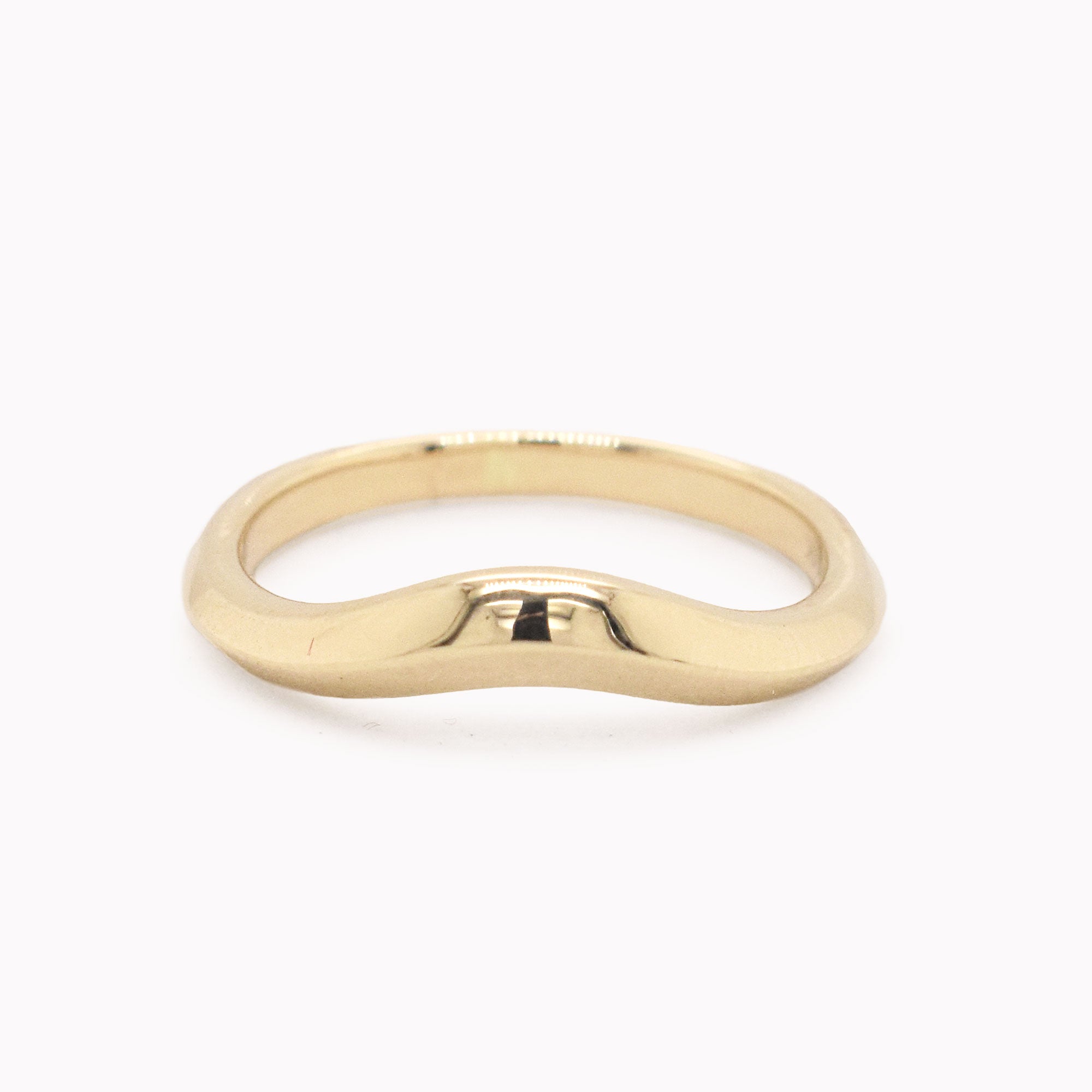 Gold Arched Band
