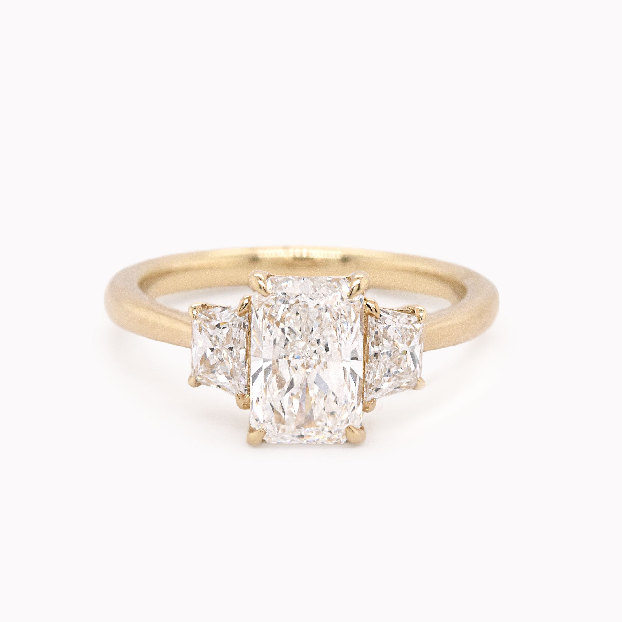 Olivia 2.02ct Radiant Lab Grown Diamond Engagement Ring