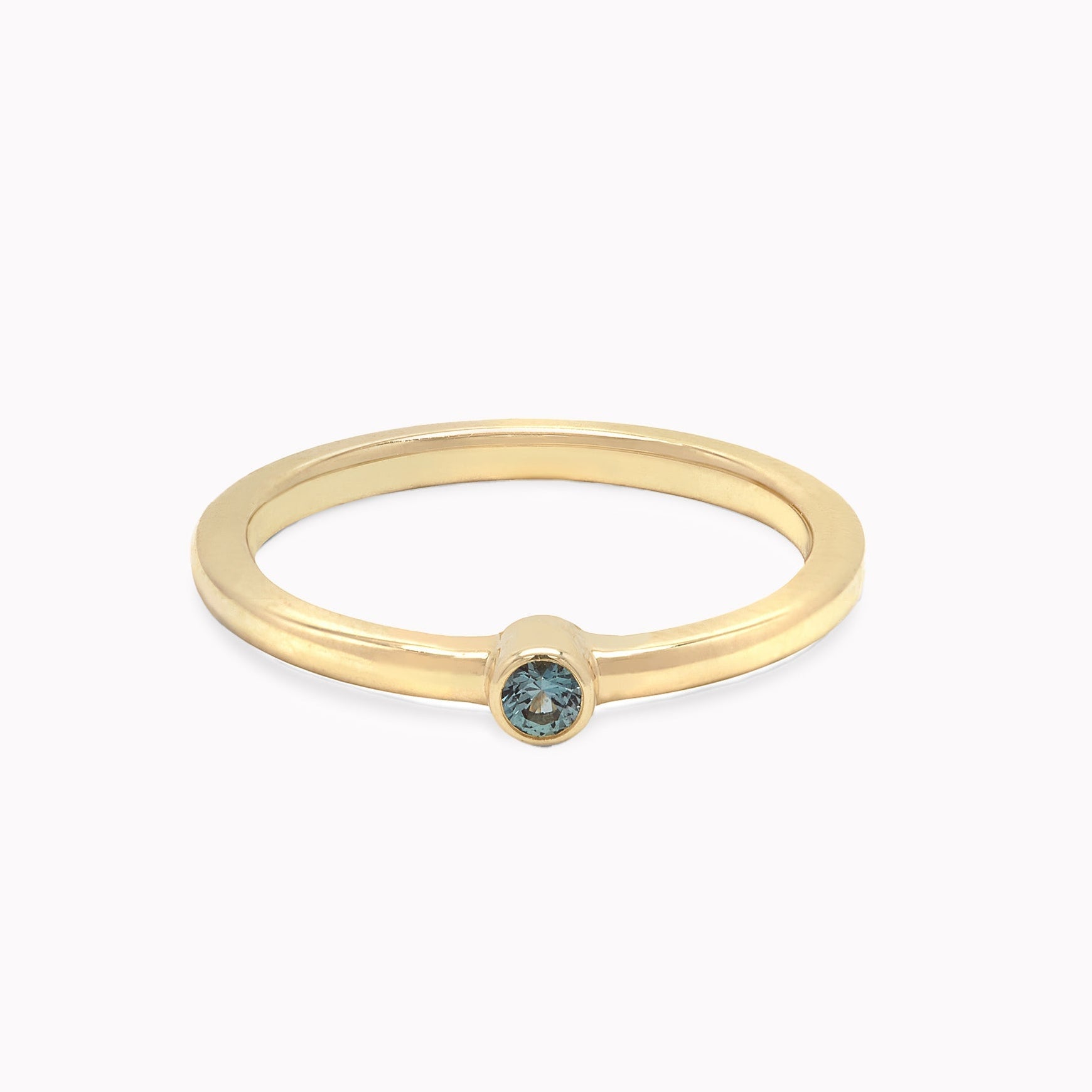 Alexandrite Birthstone Stack Ring