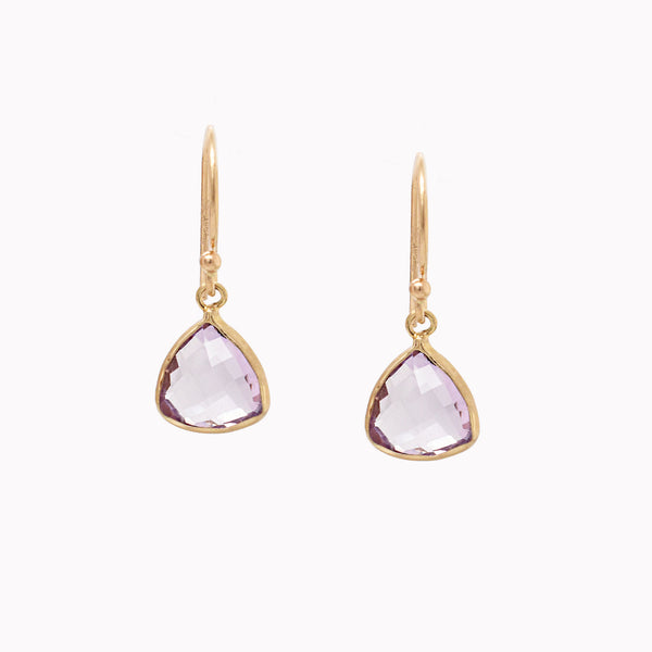 Amethyst Drop Earrings
