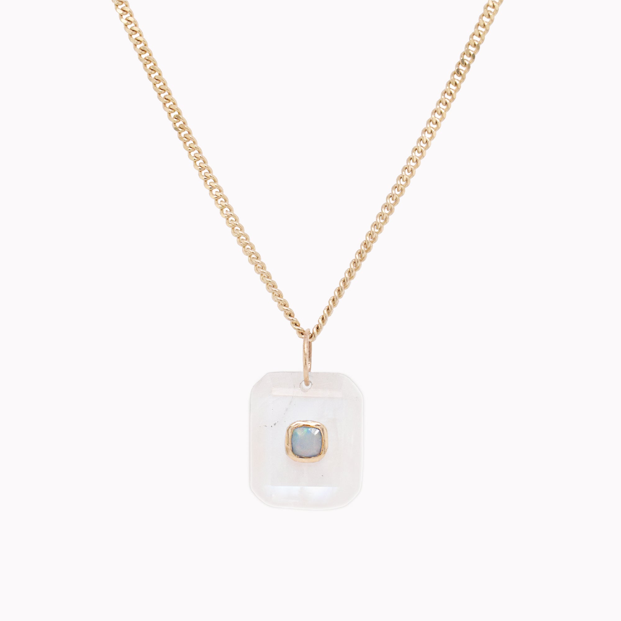 Anton No. 1 Moonstone & Opal Necklace