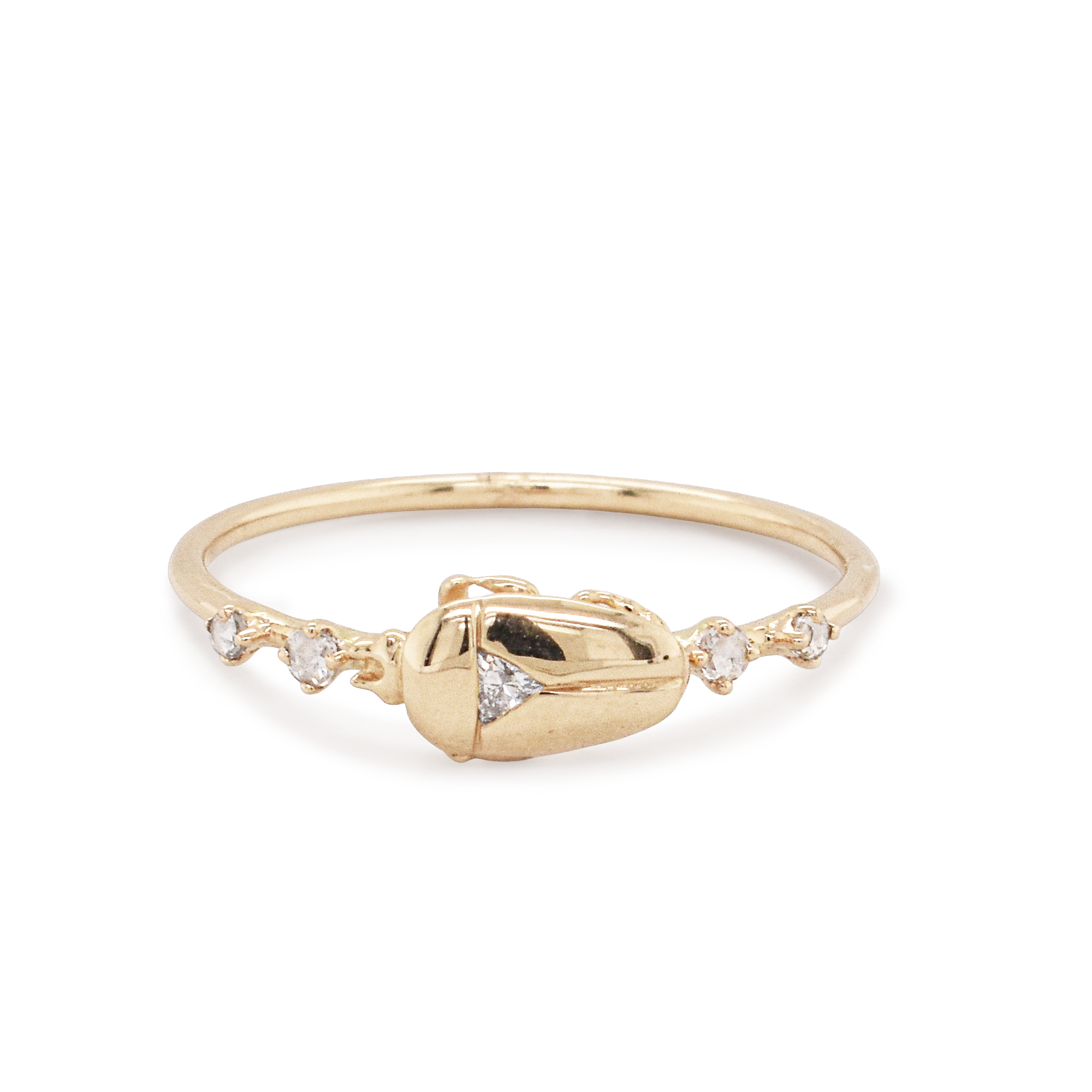 Baby Scarab Ring