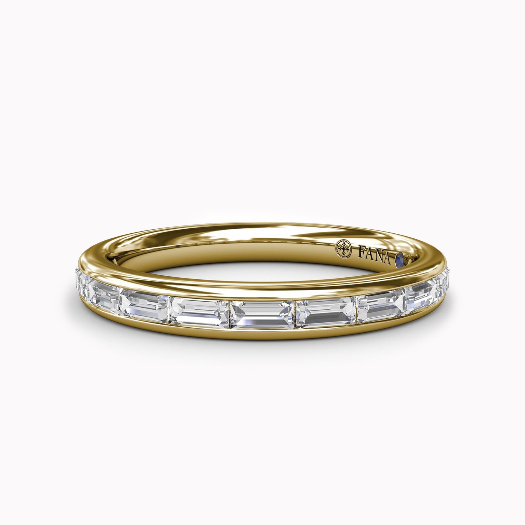 Baguette Diamond Wedding Band