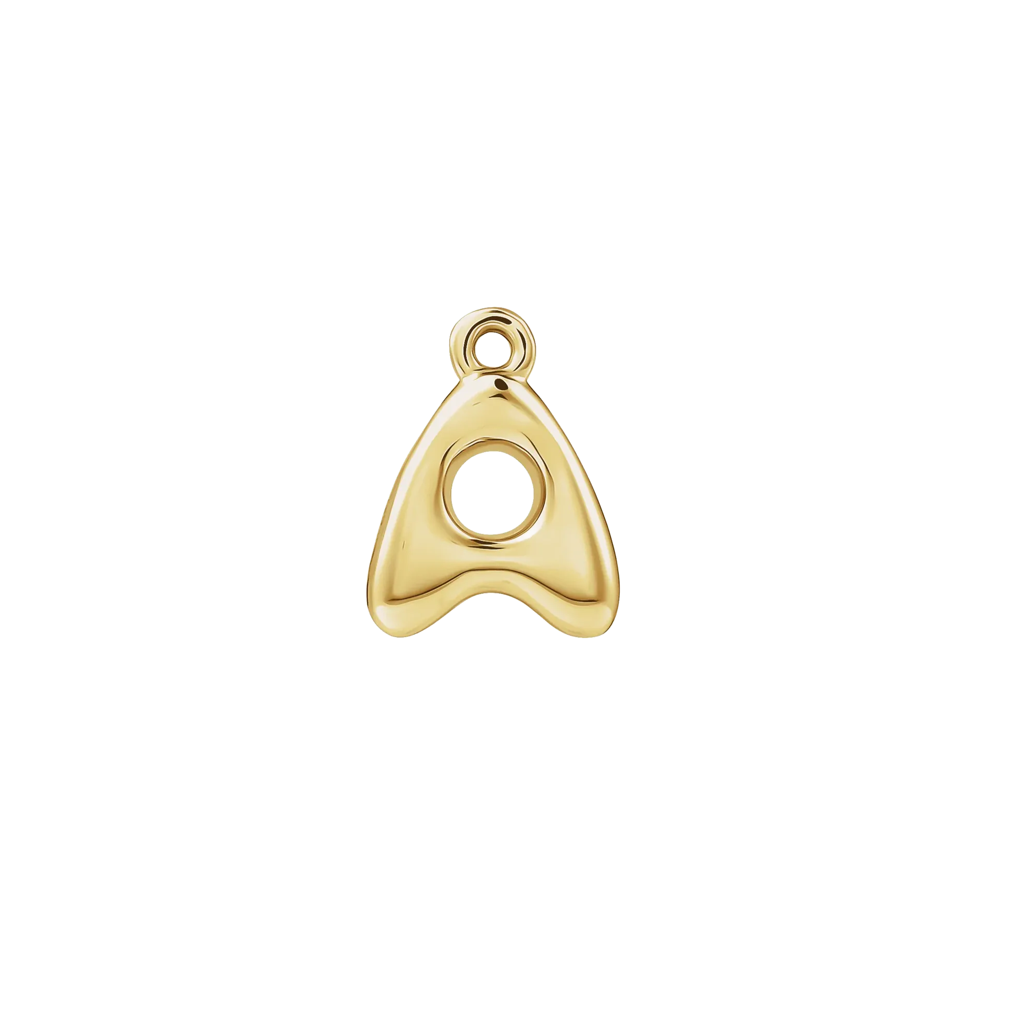Bubble Letter Charm