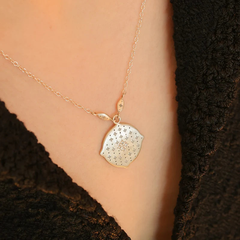 Diamond Sky Pendant Necklace