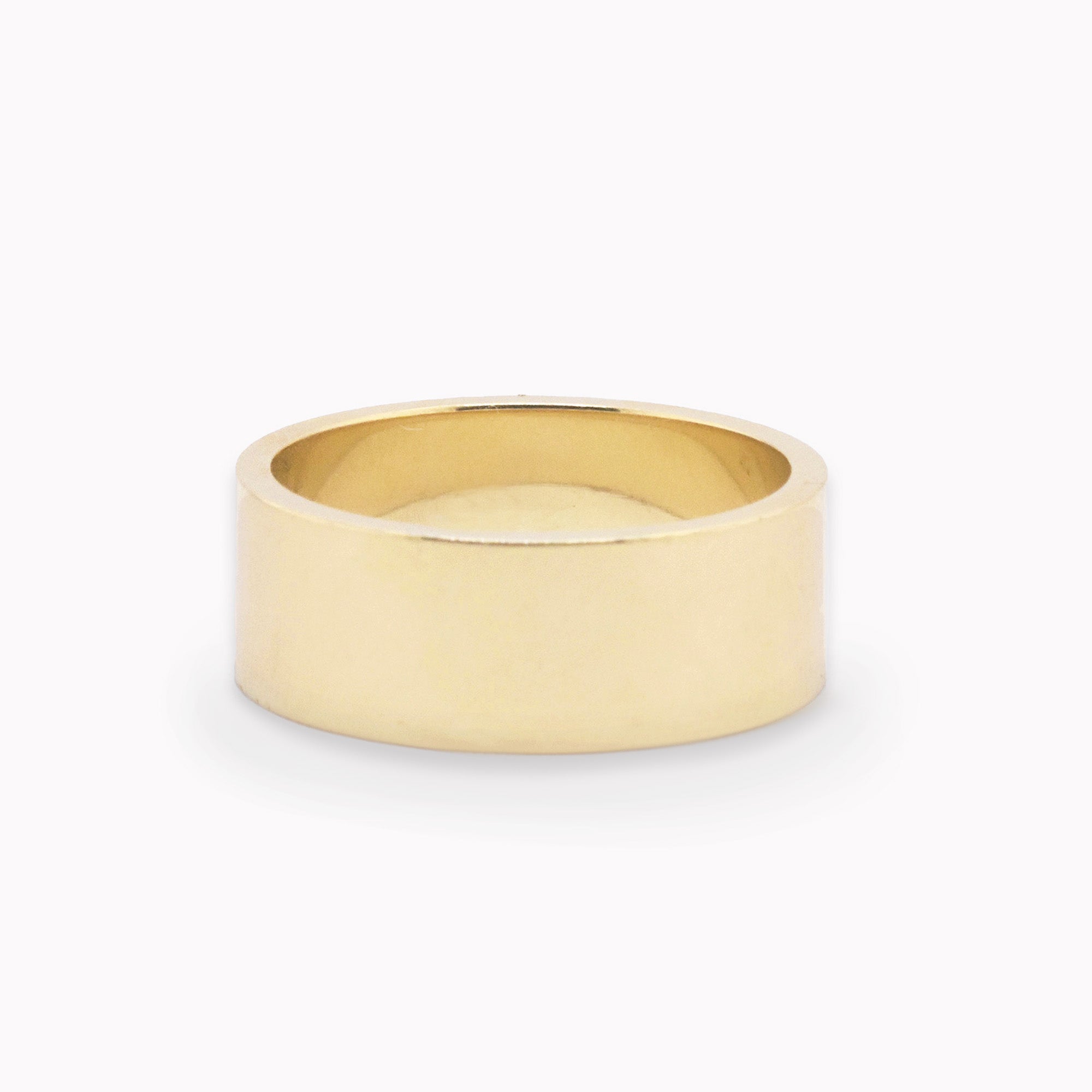 Comfort Fit Flat Cigar Band 7mm