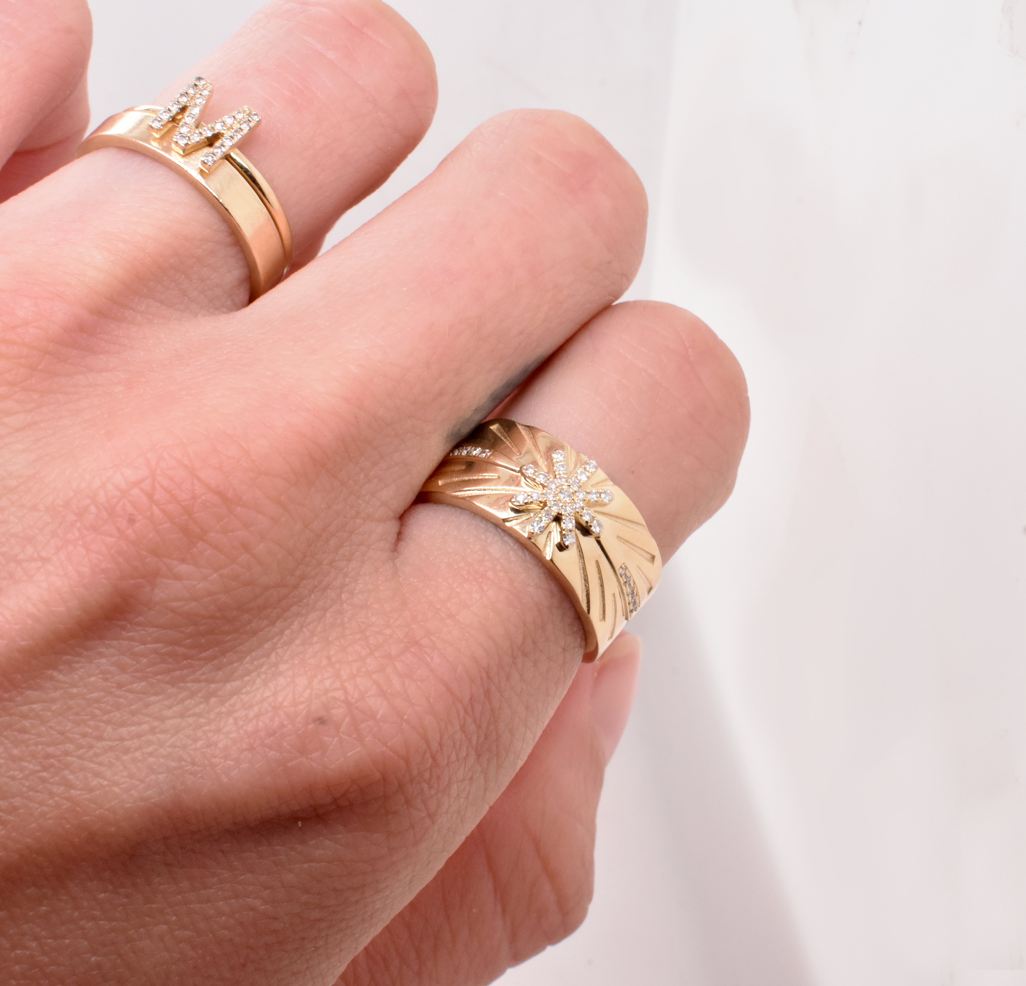 Diamond Starburst Cigar Band