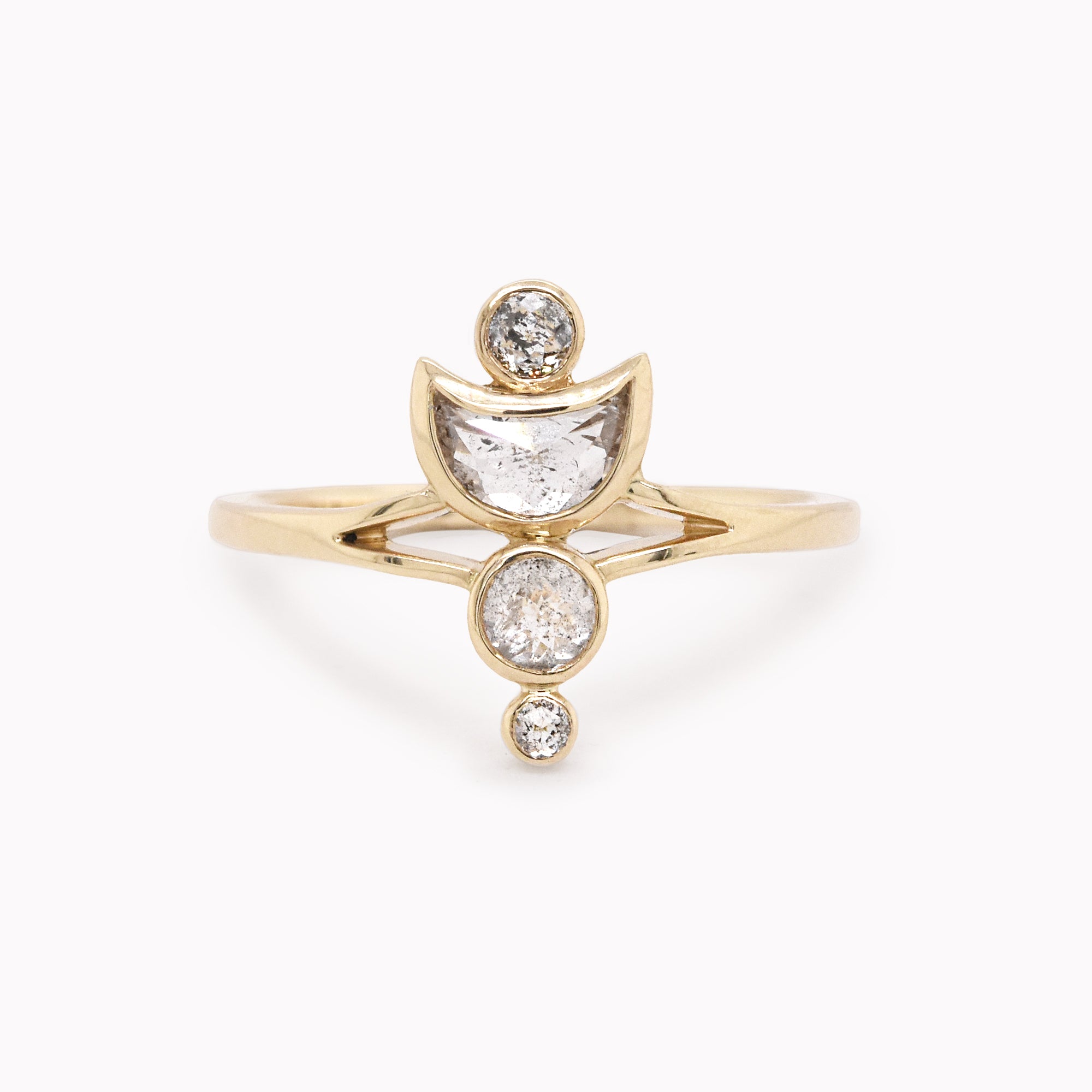 Diamond Celestial Balance Ring