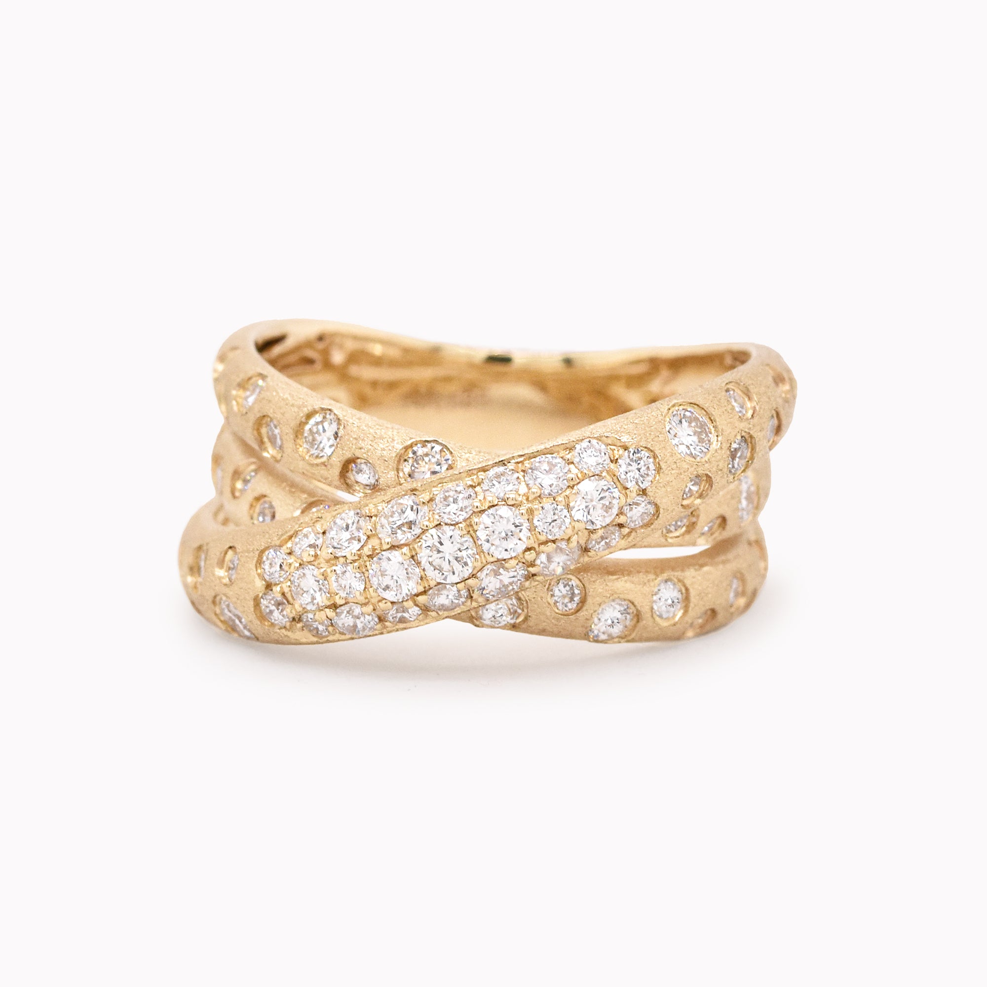 Galaxy Diamond Wrap Ring