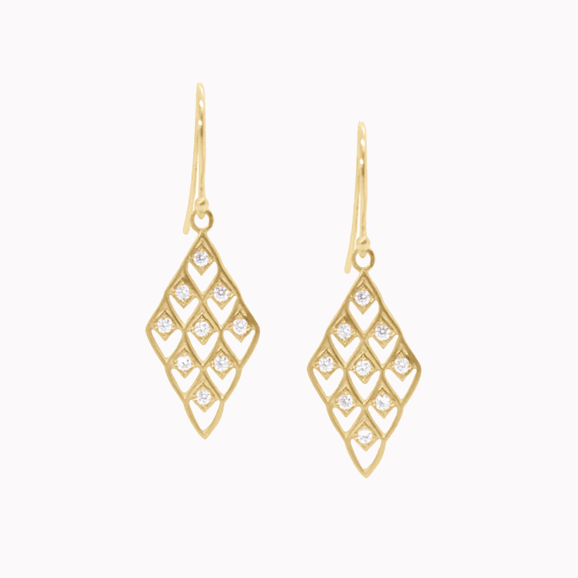 Diamond Lace Earrings