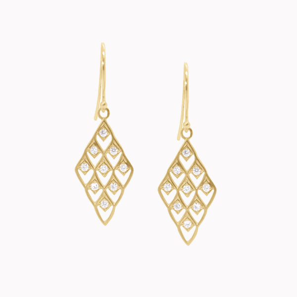 Diamond Lace Earrings