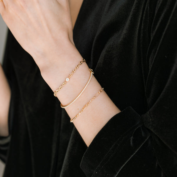 Petite Diamond Bangle