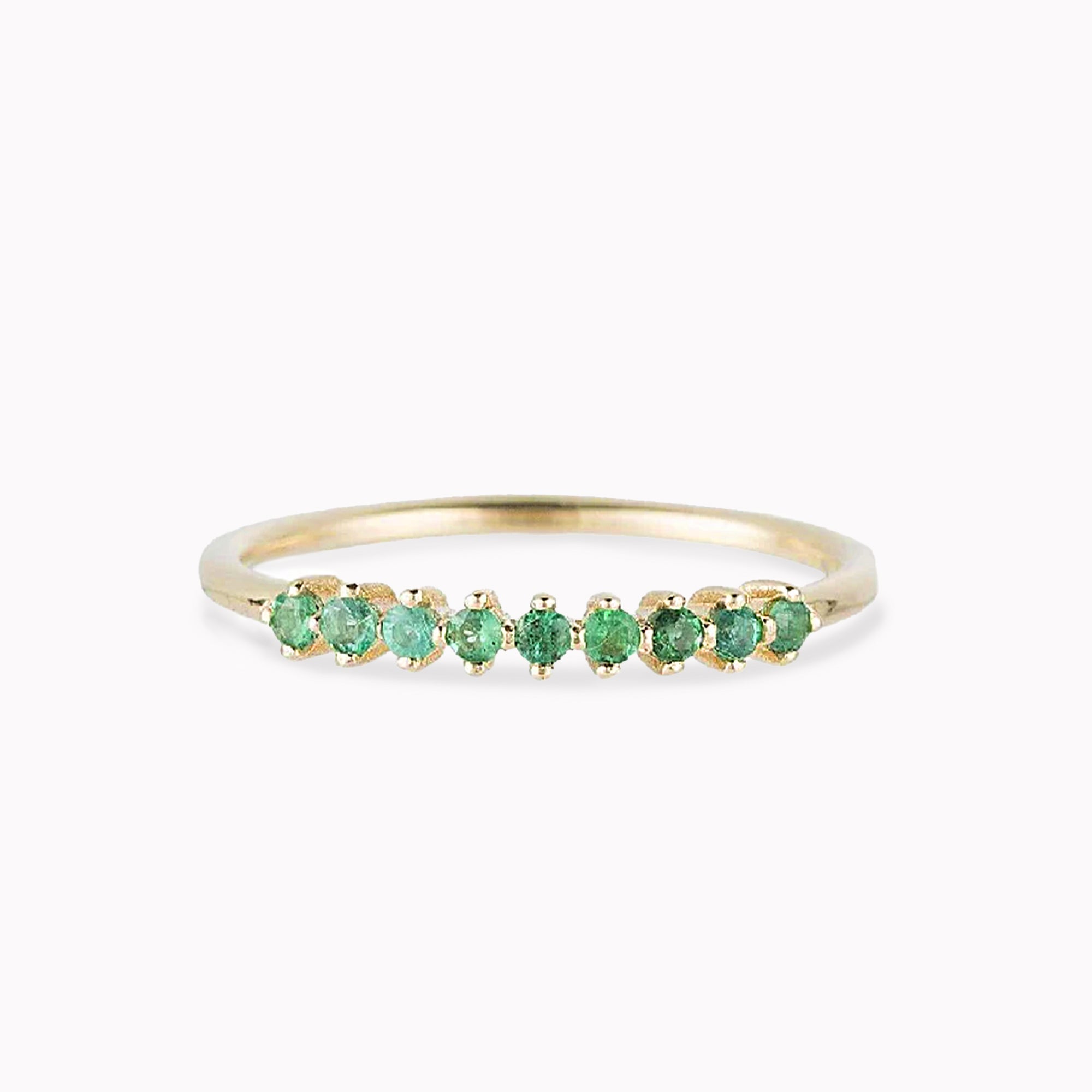 Emerald Lace Ring