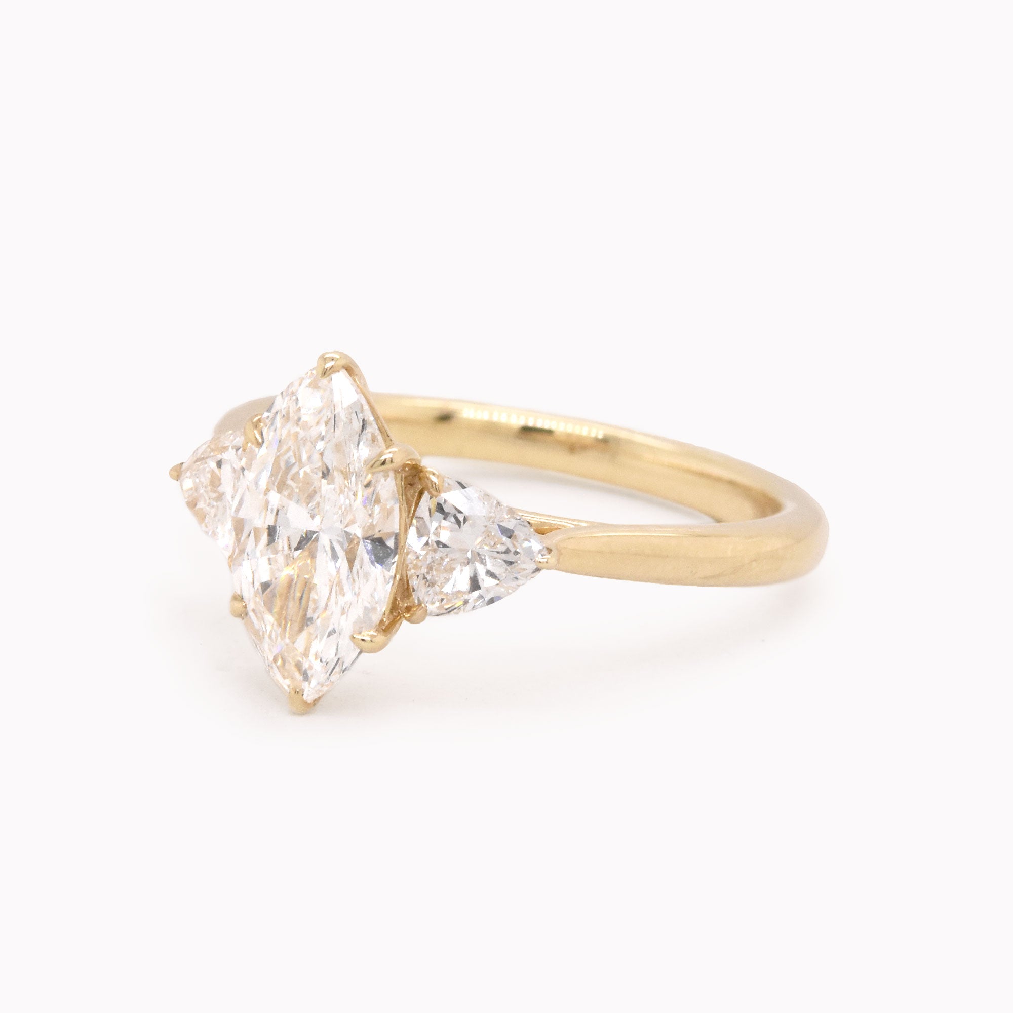 Fiona 2.02ct Marquise Diamond Engagement Ring