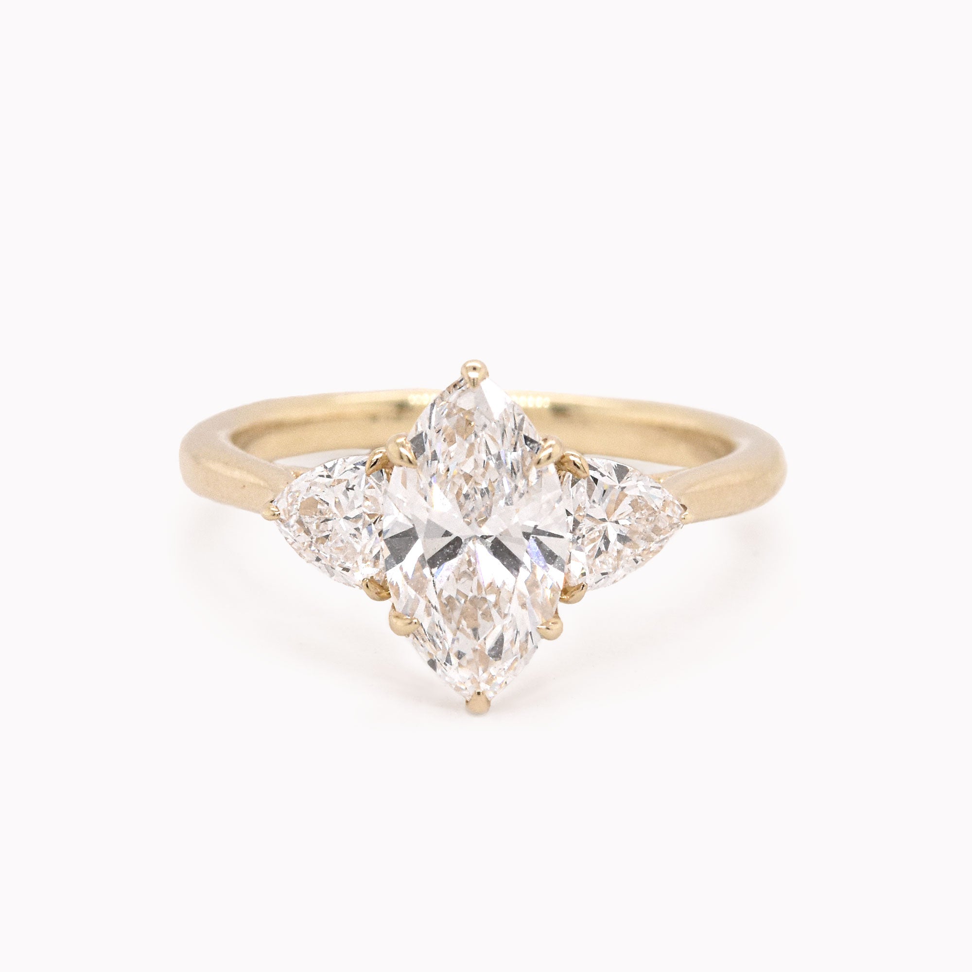 Fiona 2.01ct Marquise Diamond Engagement Ring